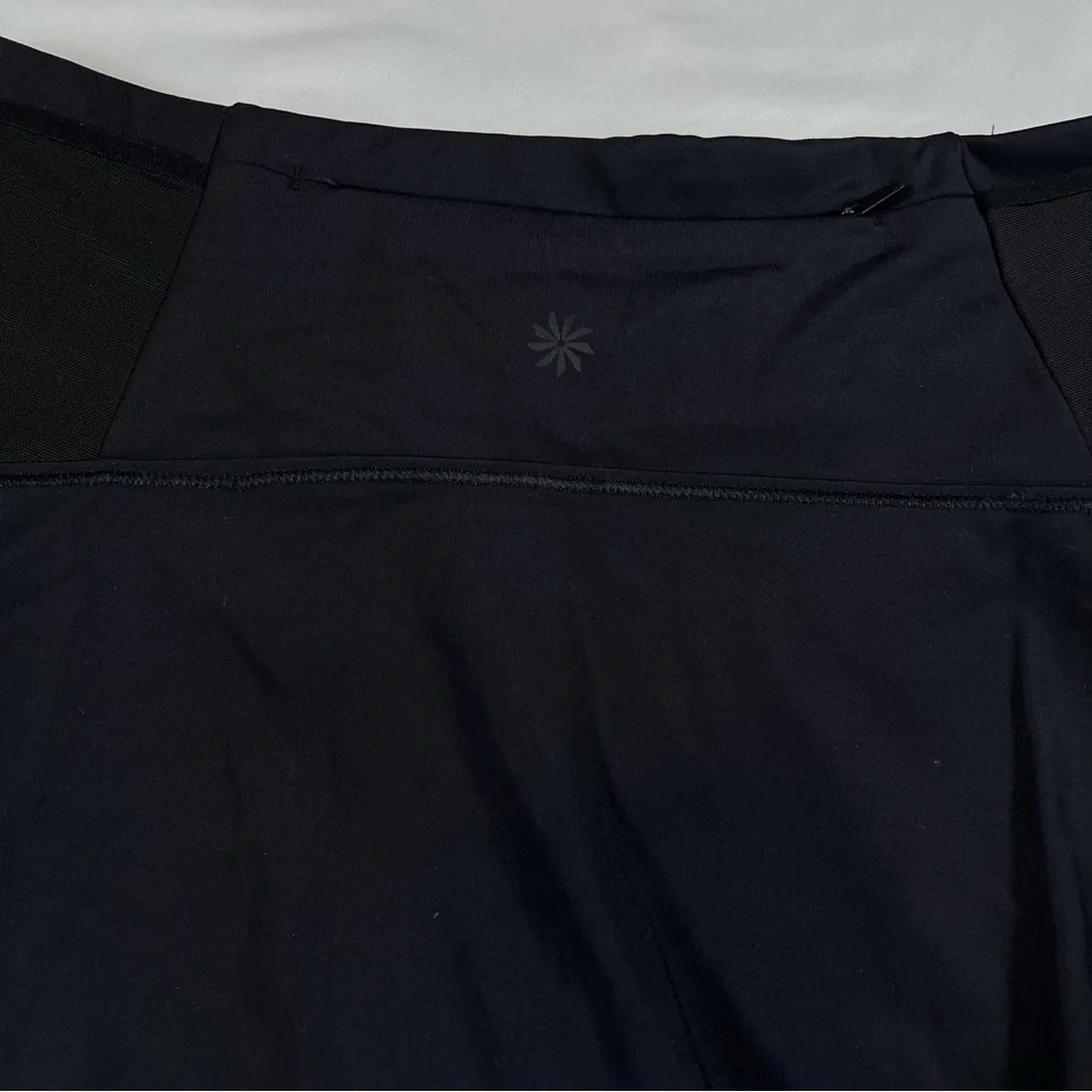 Athleta Match Point‎ Skort Womens Medium Black Tennis Golf XS